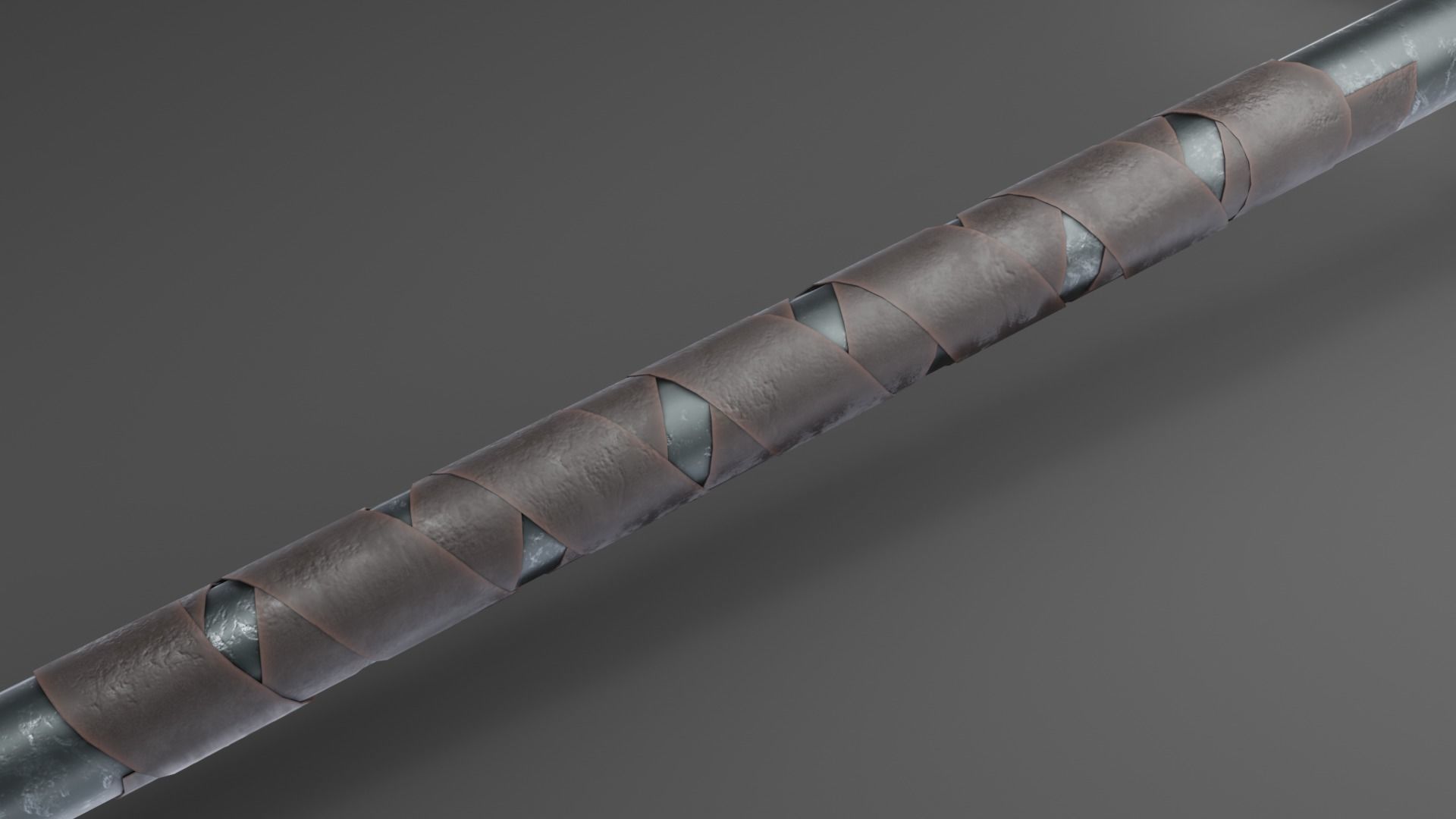 Hammer 08 Low-poly 3D model_5