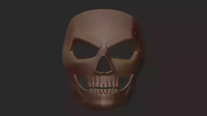 NEW PRINTABLE COD GHOST MASK STL