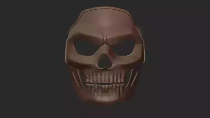 NEW PRINTABLE COD MASK STL 3D print model