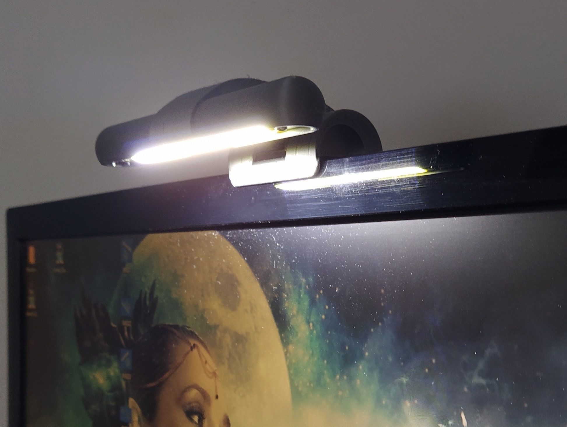 PC monitor light 3D print model_21