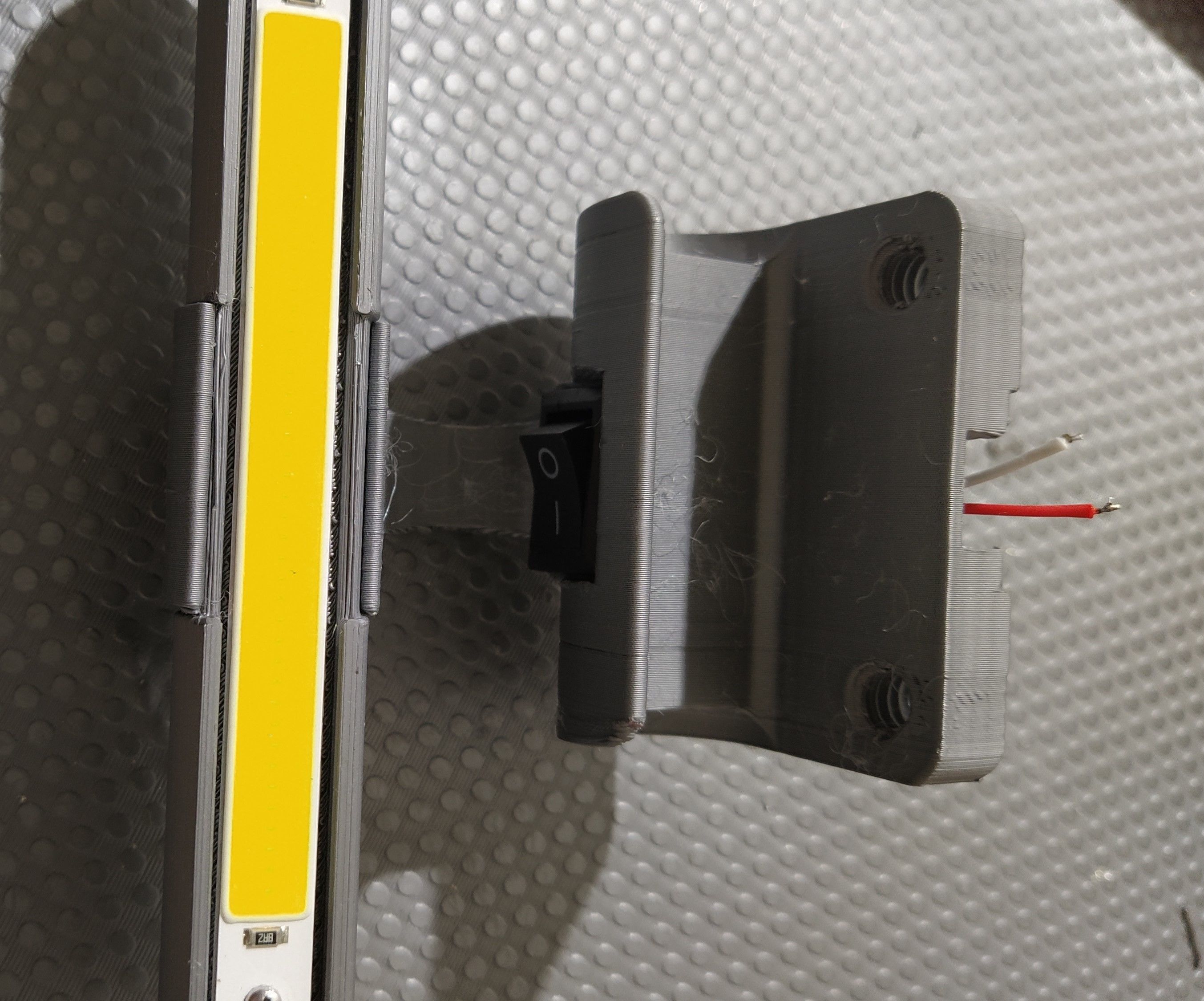 PC monitor light 3D print model_12