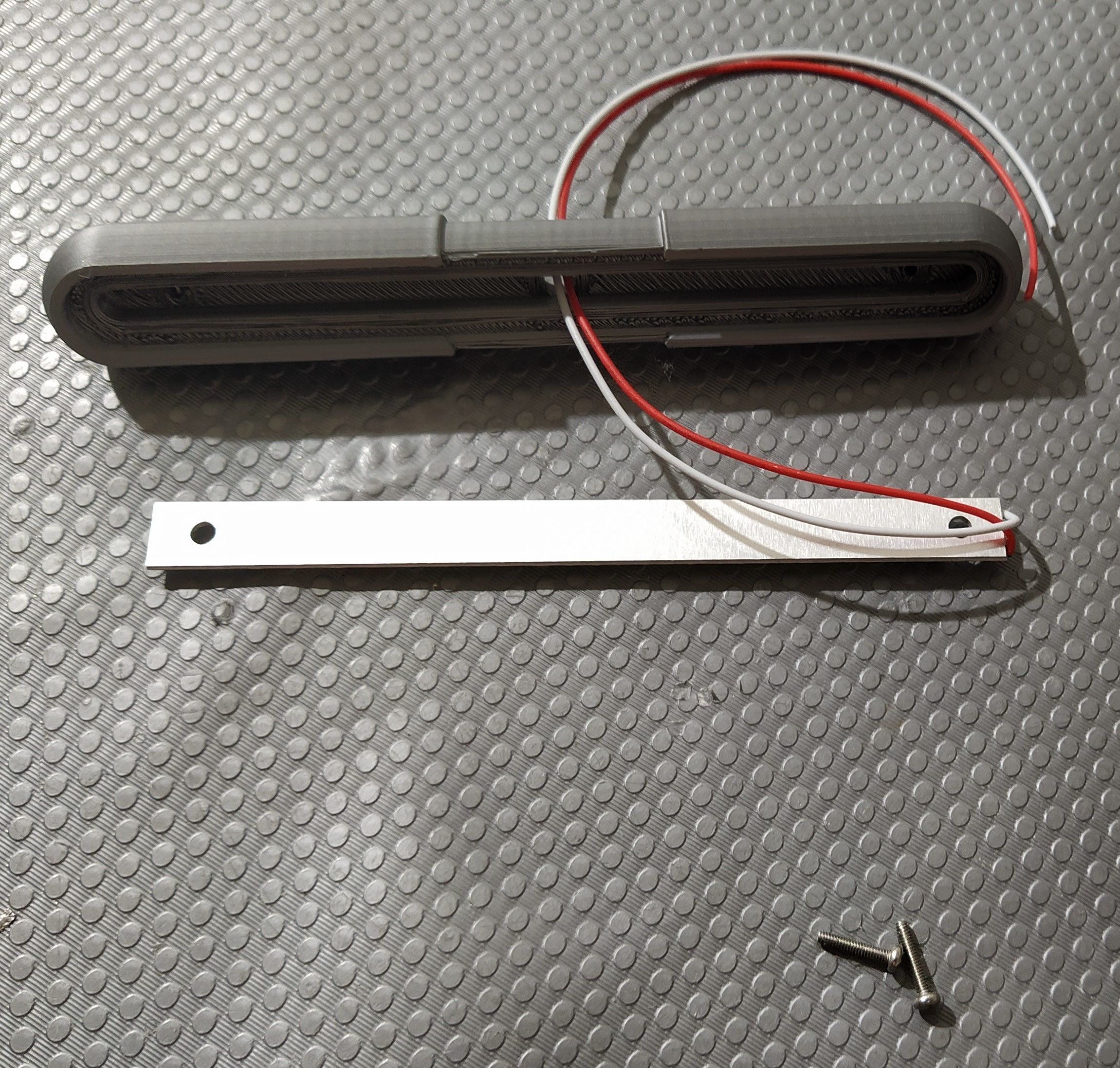 PC monitor light 3D print model_7