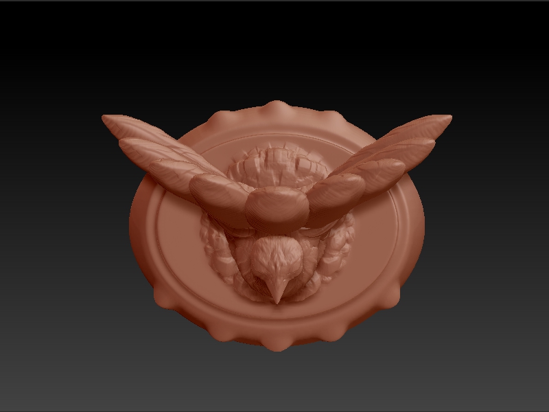 Thanksgiving Turkey Ring 3D print model_6