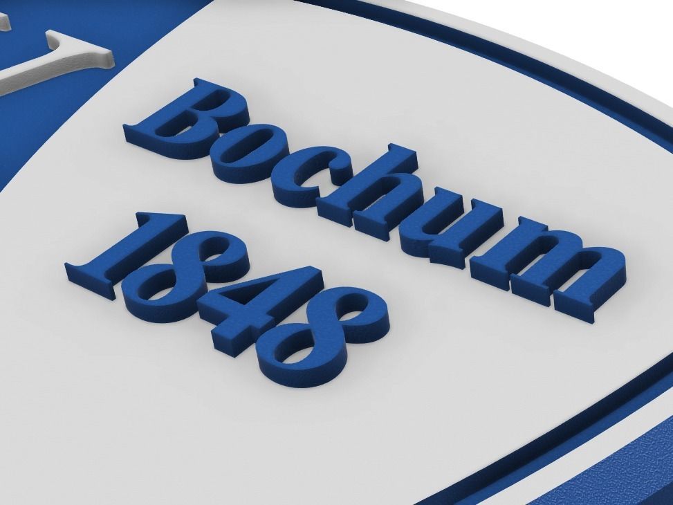 VFL Bochum Wall Sign 3D print model_4