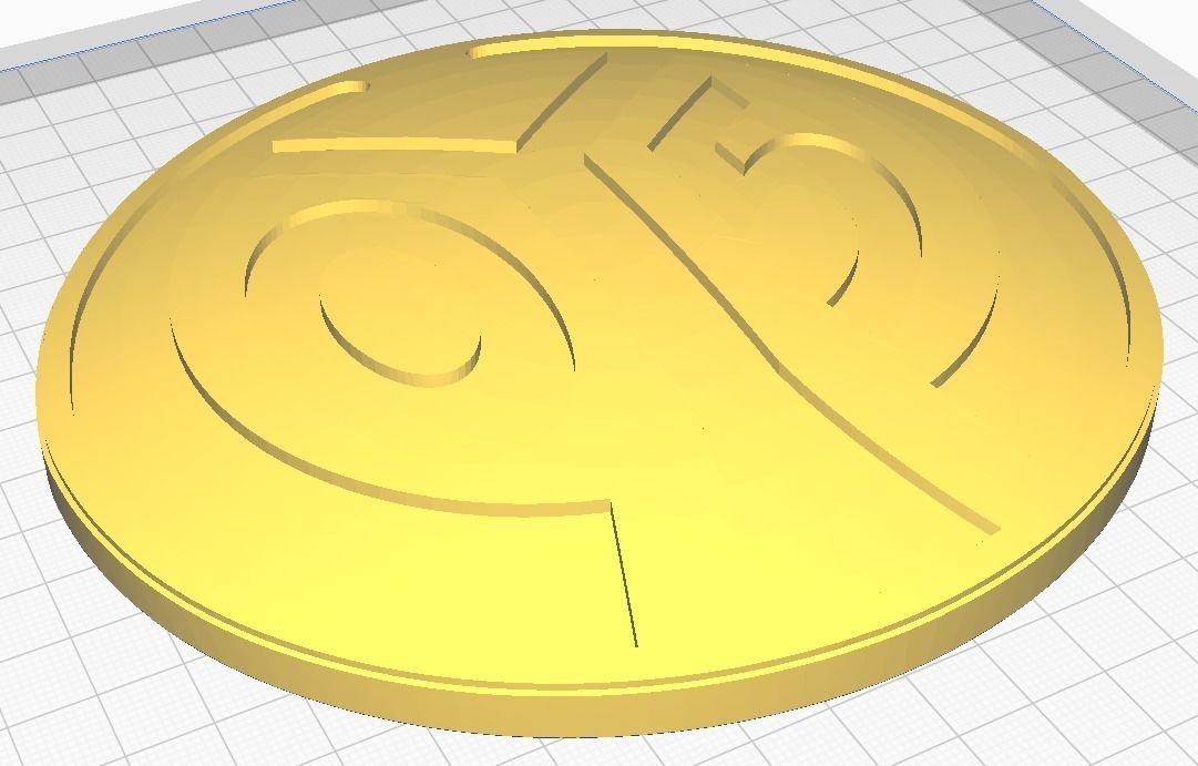 Mainz 05 Wall Sign 3D print model_8