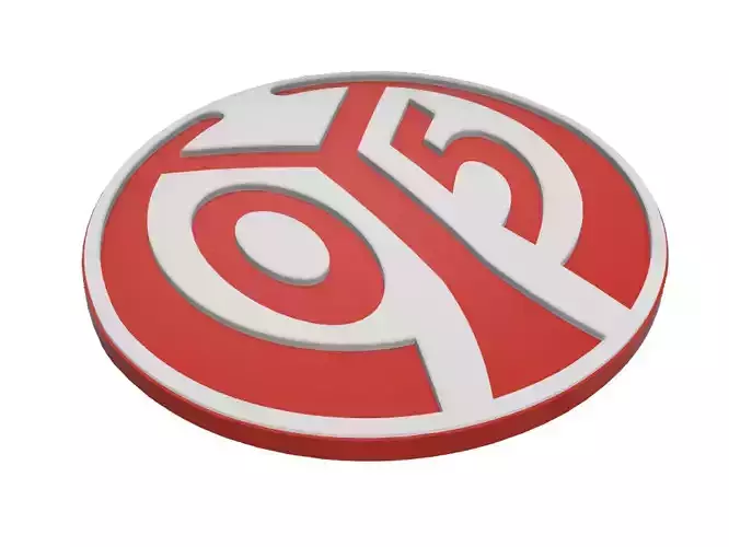 Mainz 05 Wall Sign 3D print model