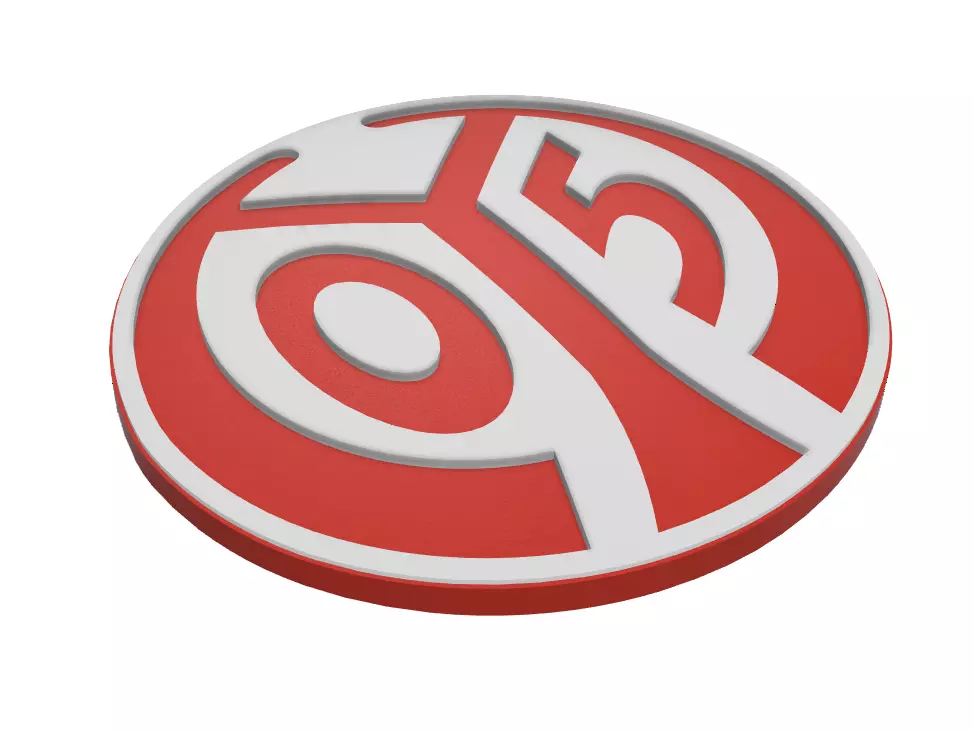 Mainz 05 Wall Sign 3D print model_0