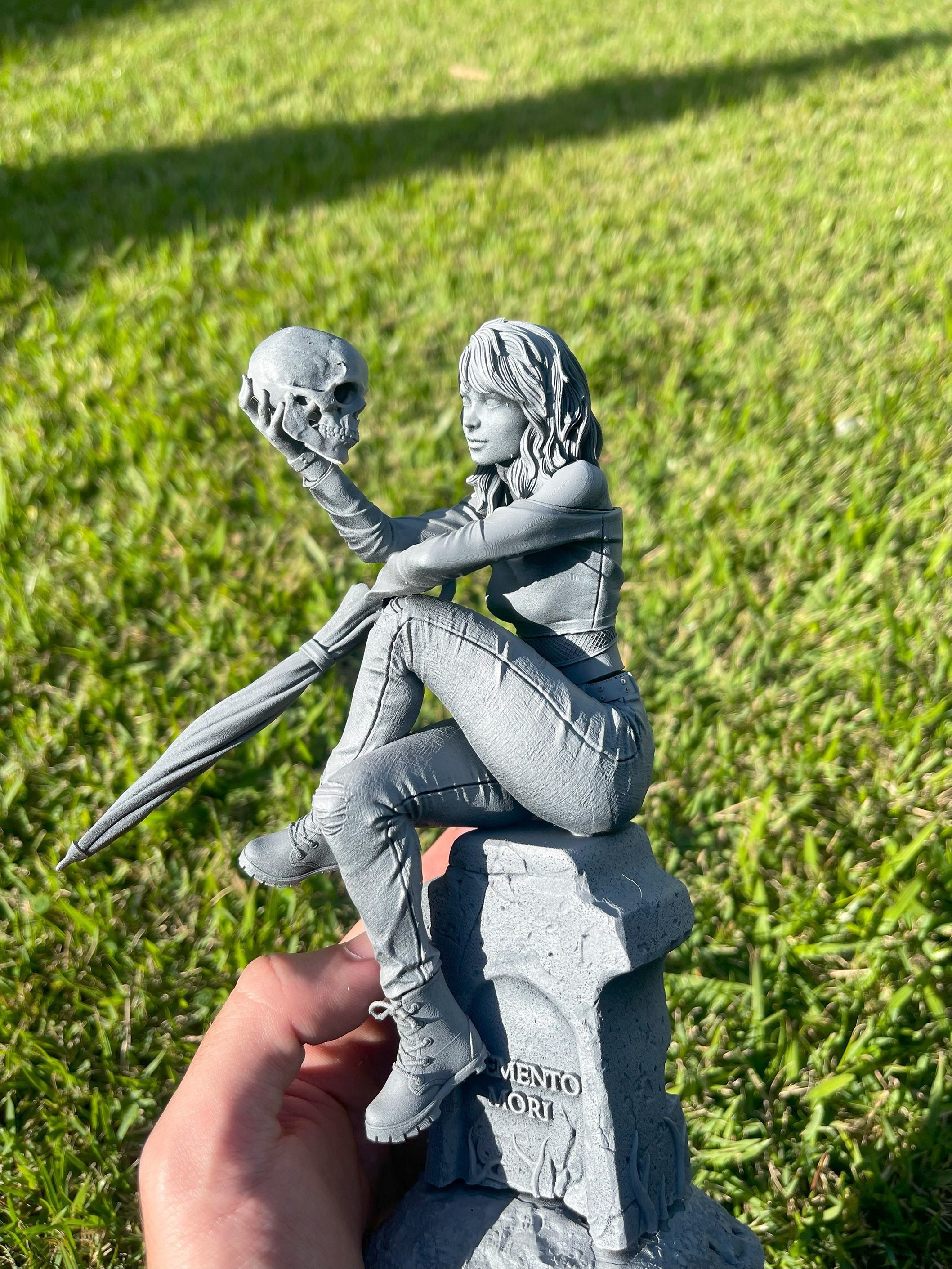 death statue 3D print model_13