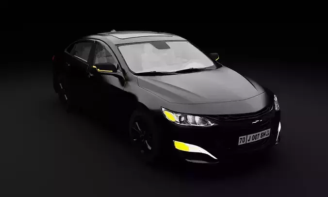 chevrolet malibu 2 black