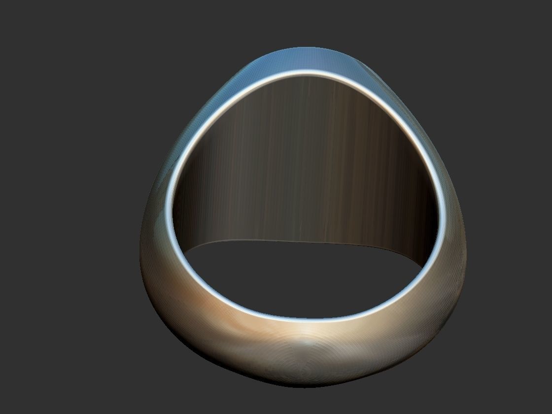 Coat of Arms Cinet Ring 3D print model_5