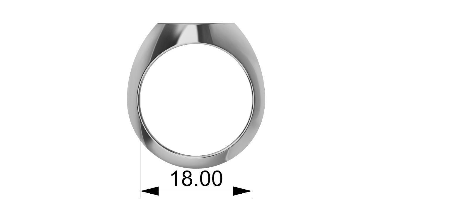 Coat of Arms Cinet Ring 3D print model_10