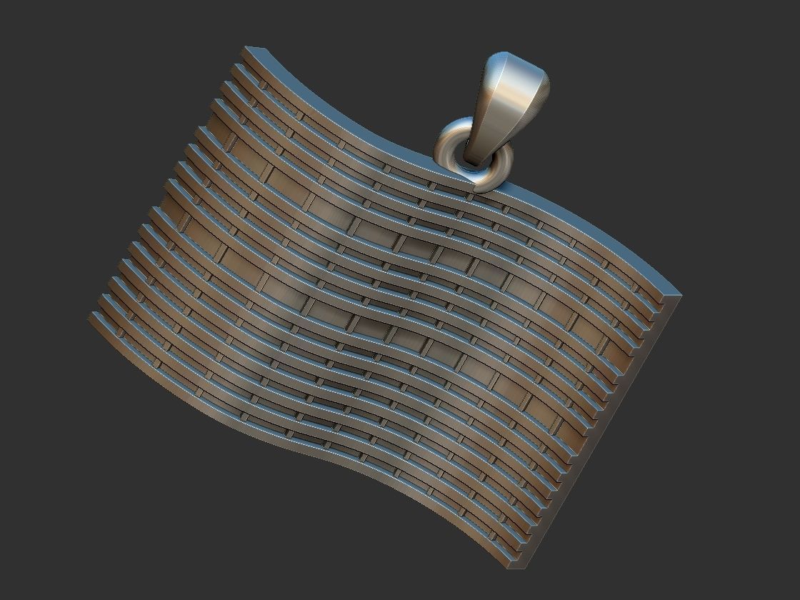Copan Pendant 3D print model_9