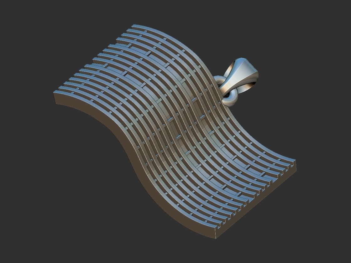 Copan Pendant 3D print model_8