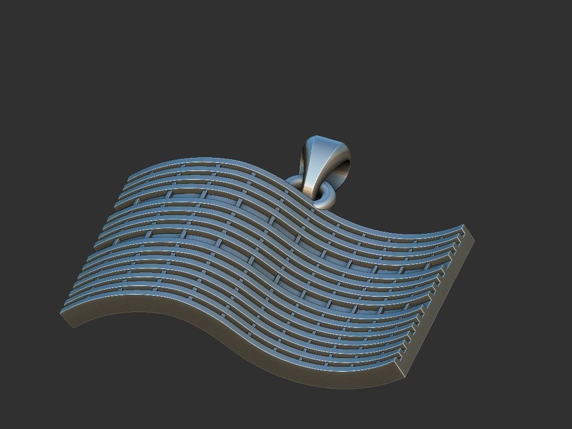Copan Pendant 3D print model_1