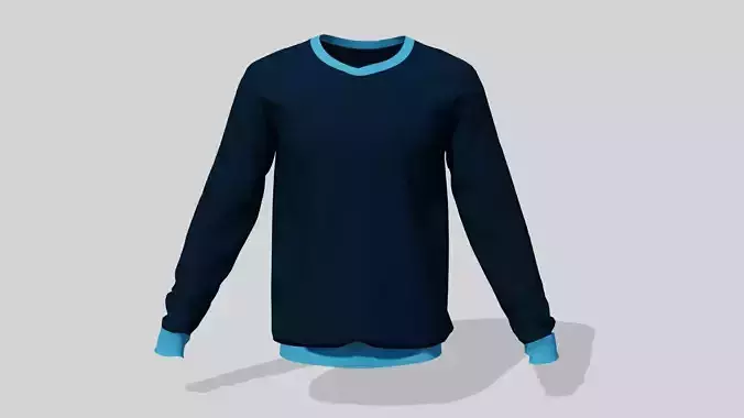 Men sweatshirt with long sleeves 