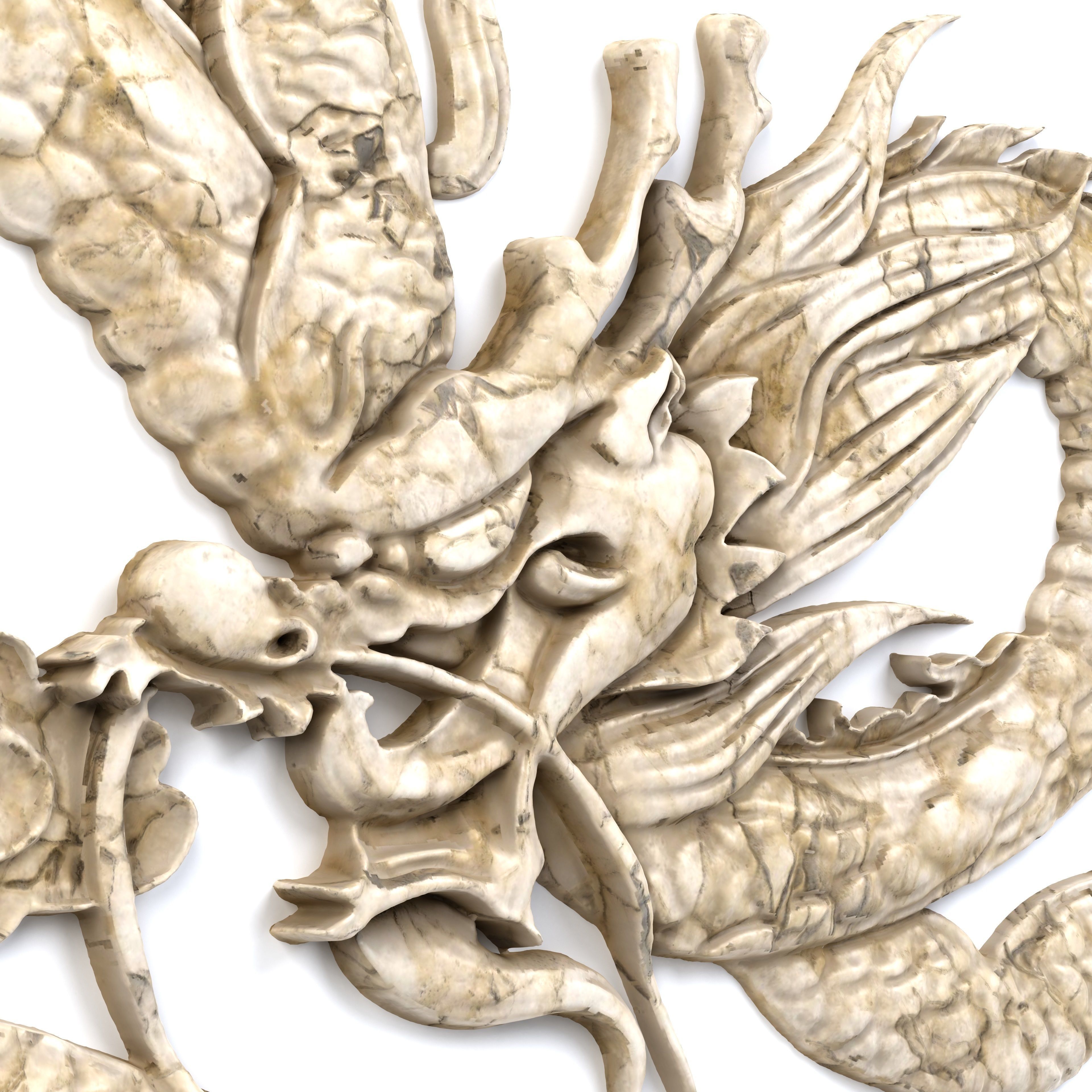 Dragon Ornament Vol 05-2 3D model_2