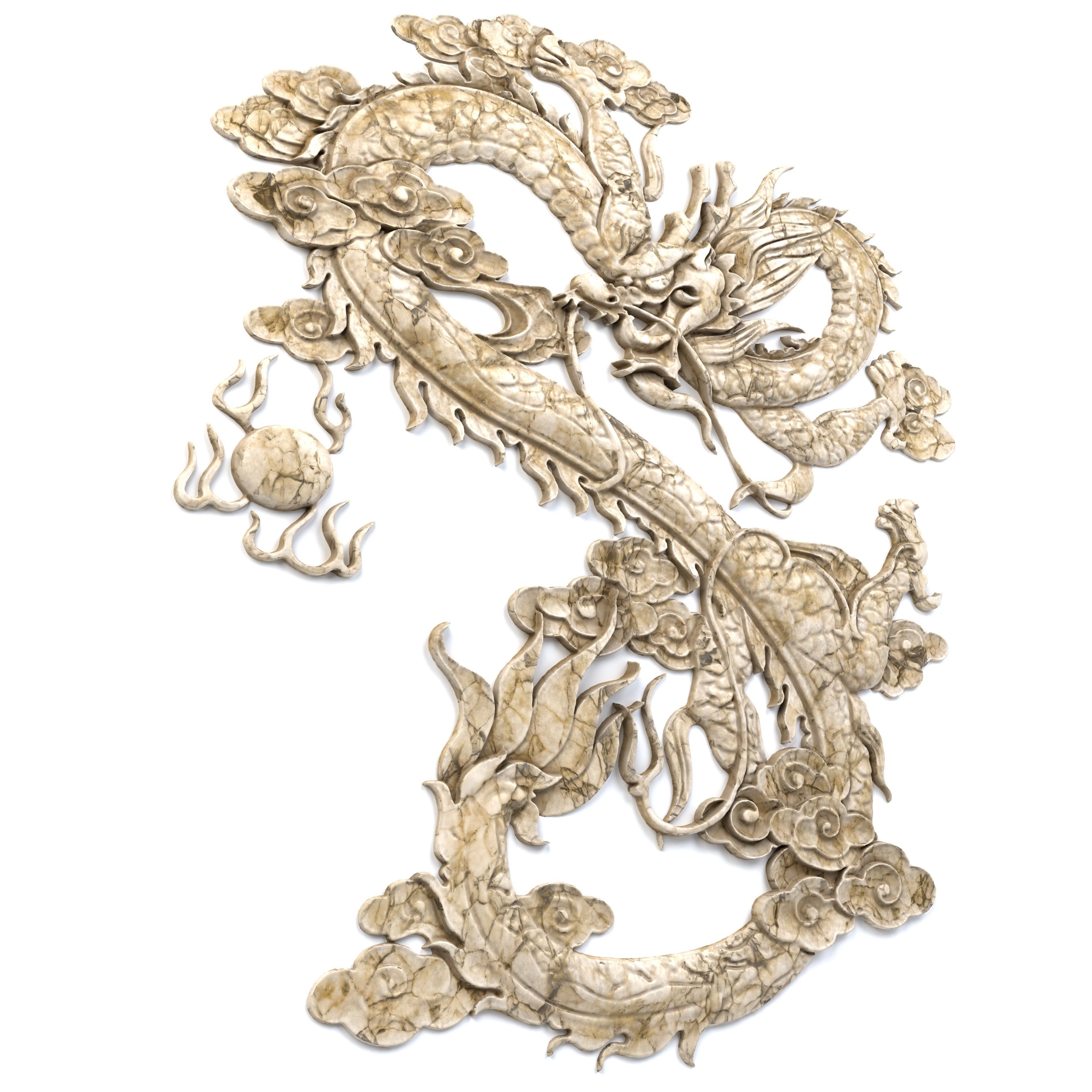 Dragon Ornament Vol 05-2 3D model_6