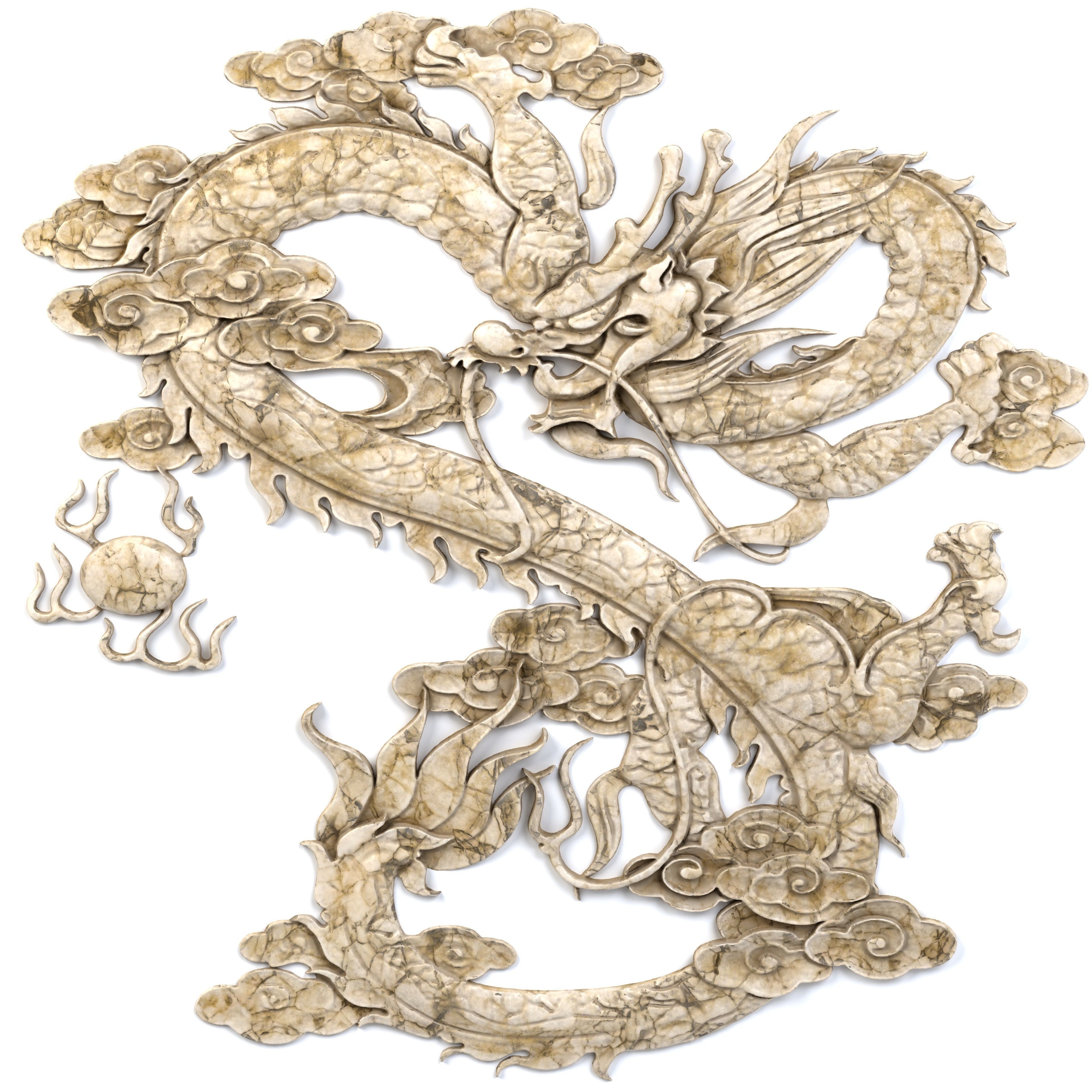 Dragon Ornament Vol 05-2 3D model_1