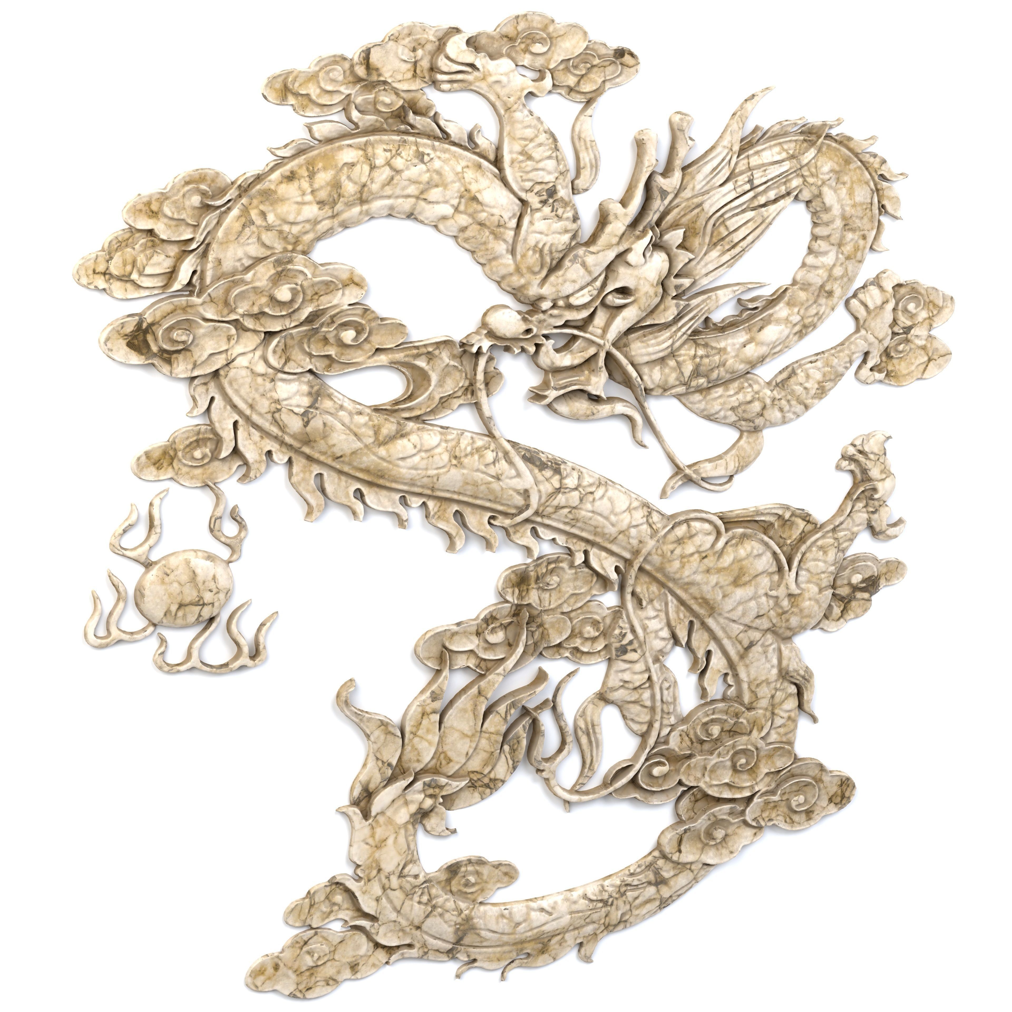 Dragon Ornament Vol 05-2 3D model_3
