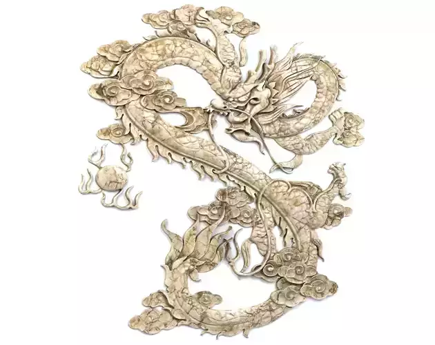 Dragon Ornament Vol 05-2 3D model