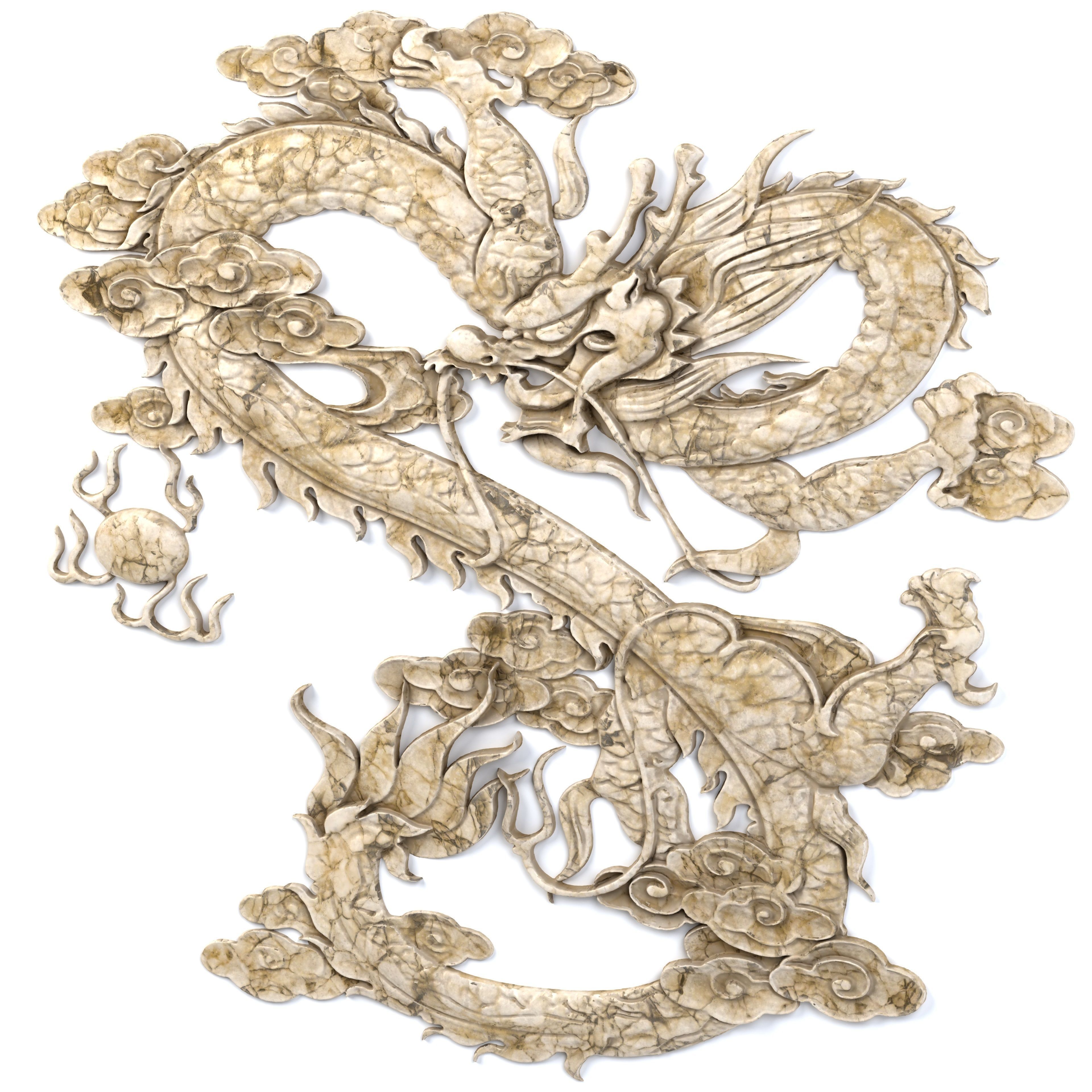 Dragon Ornament Vol 05-2 3D model_4