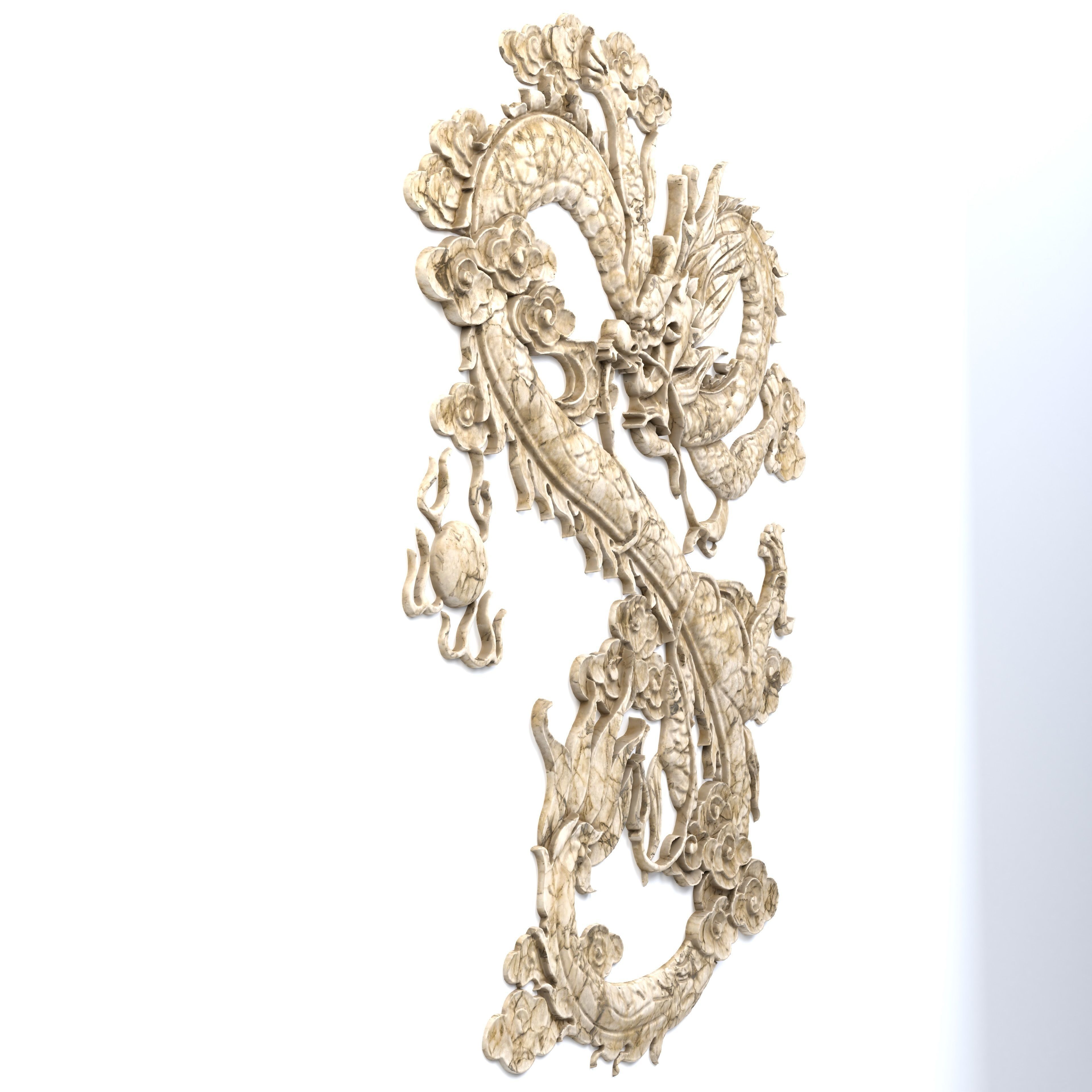 Dragon Ornament Vol 05-2 3D model_5