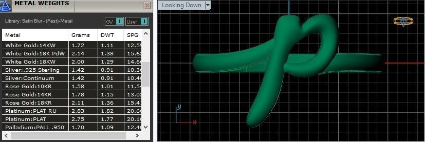alphabet minimal P ring 83-MW 3D print model_13