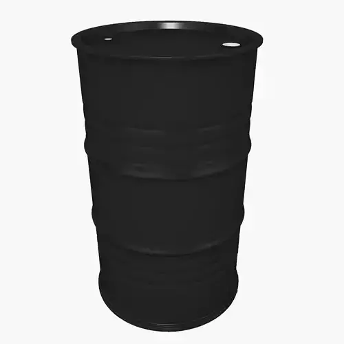 Metal Barrel Clean black