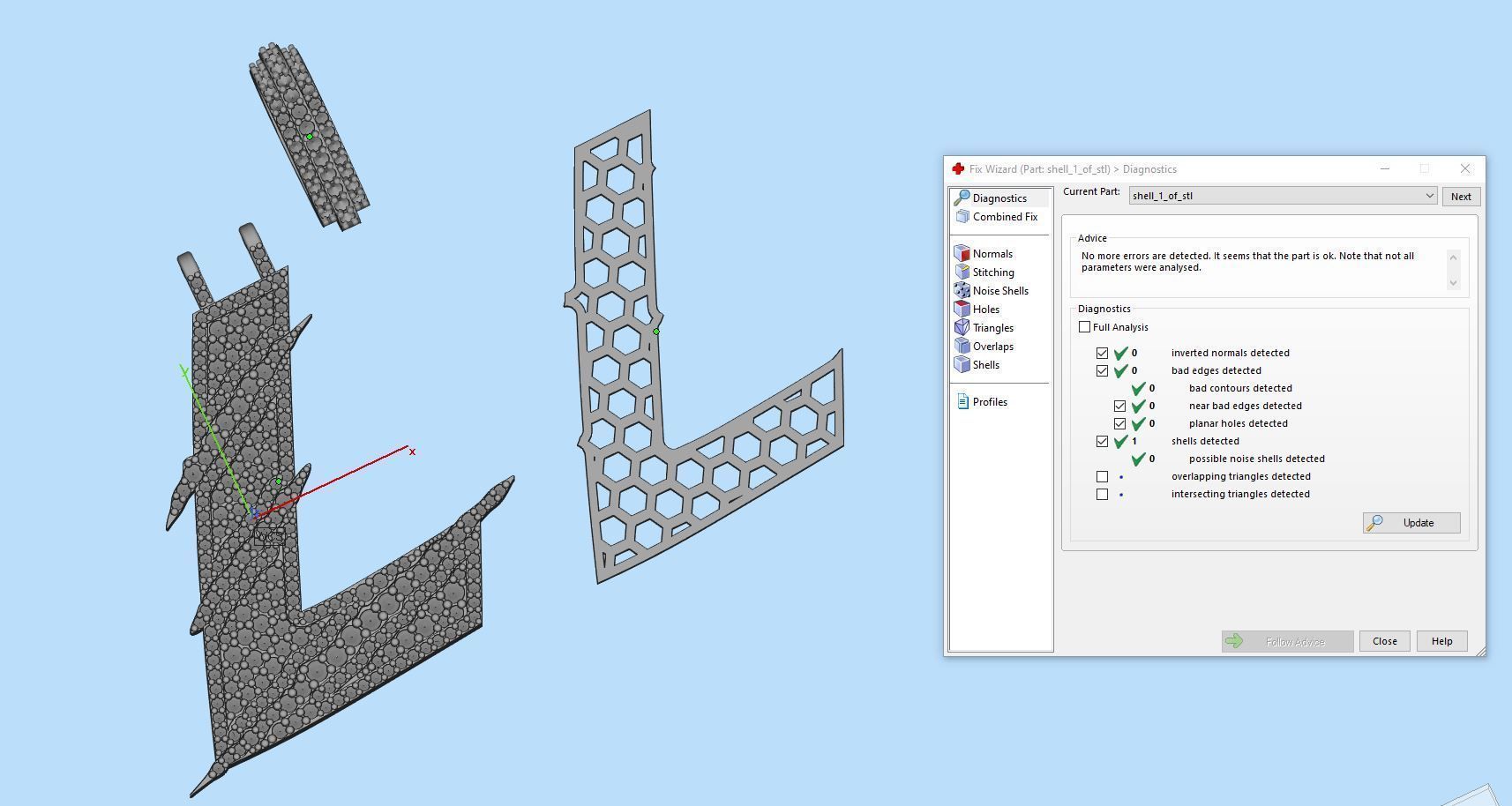 Claw Font L 3D print model_2
