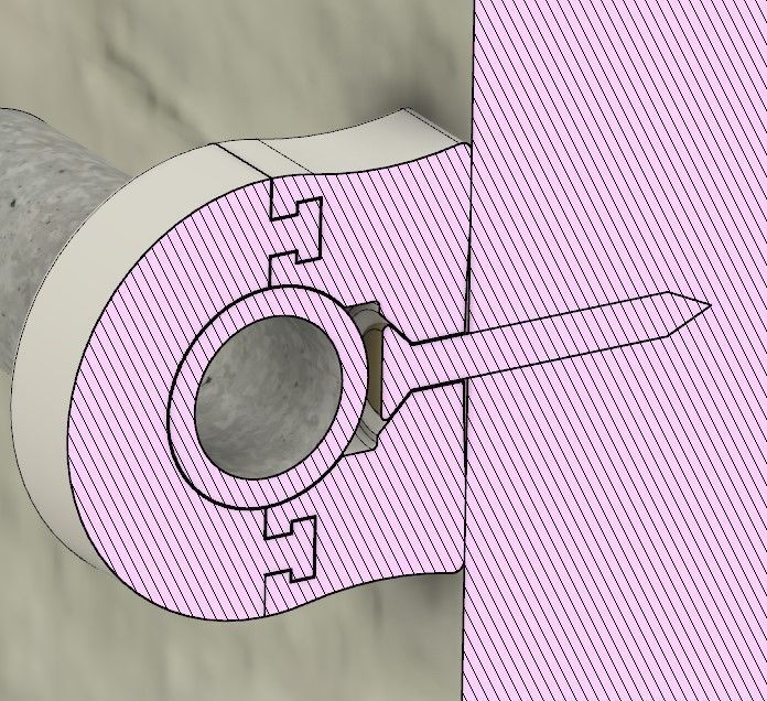 Rod holder Tube holder parametric incl original Fusion360 file 3D print model_6