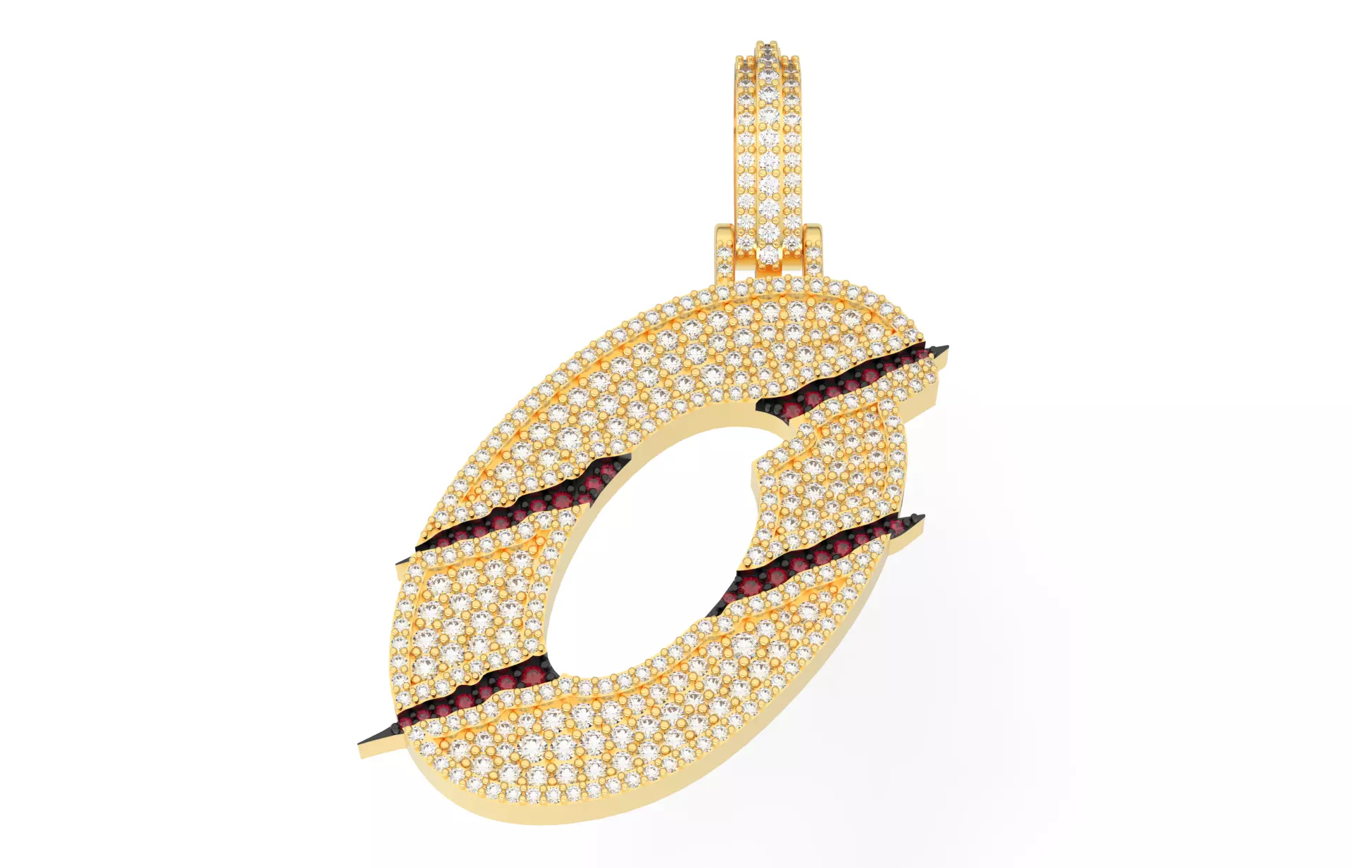 Claw Font O 3D print model_0