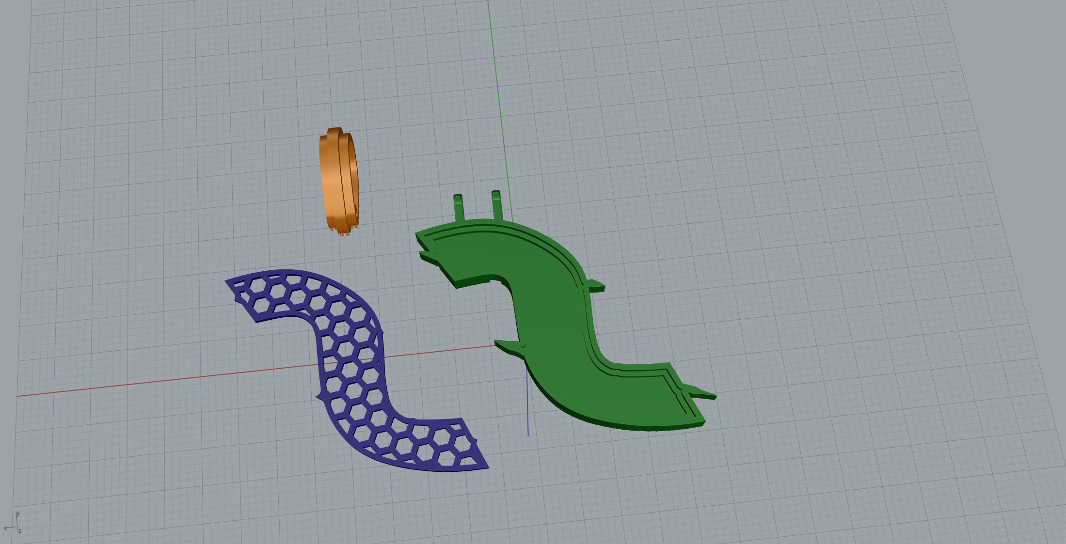 Claw Font S 3D print model_11