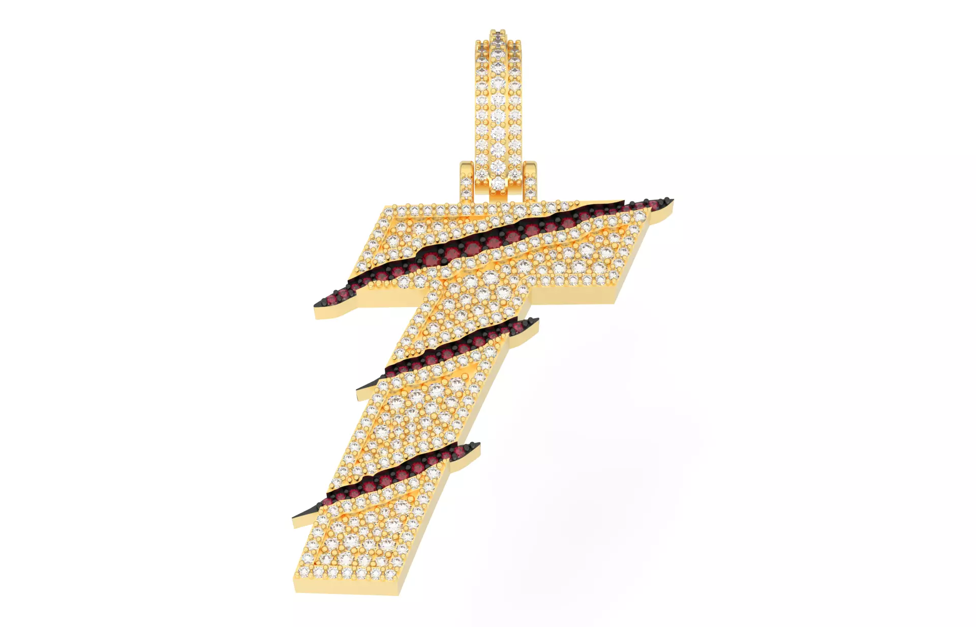 Claw Font T 3D print model_0