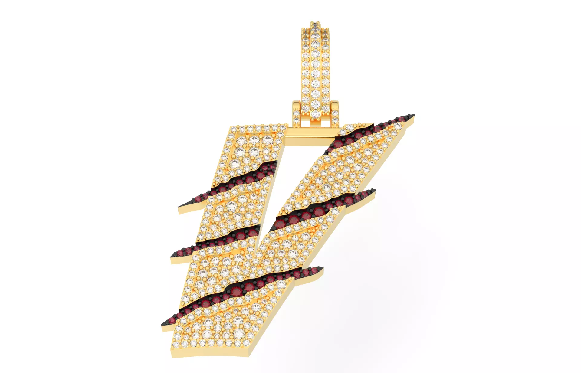 Claw Font V 3D print model_0