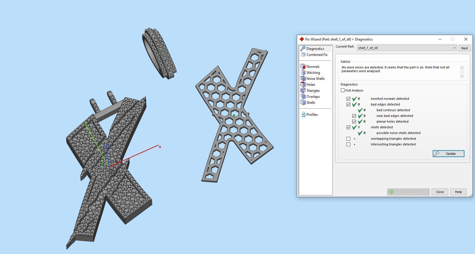 Claw Font X 3D print model_2