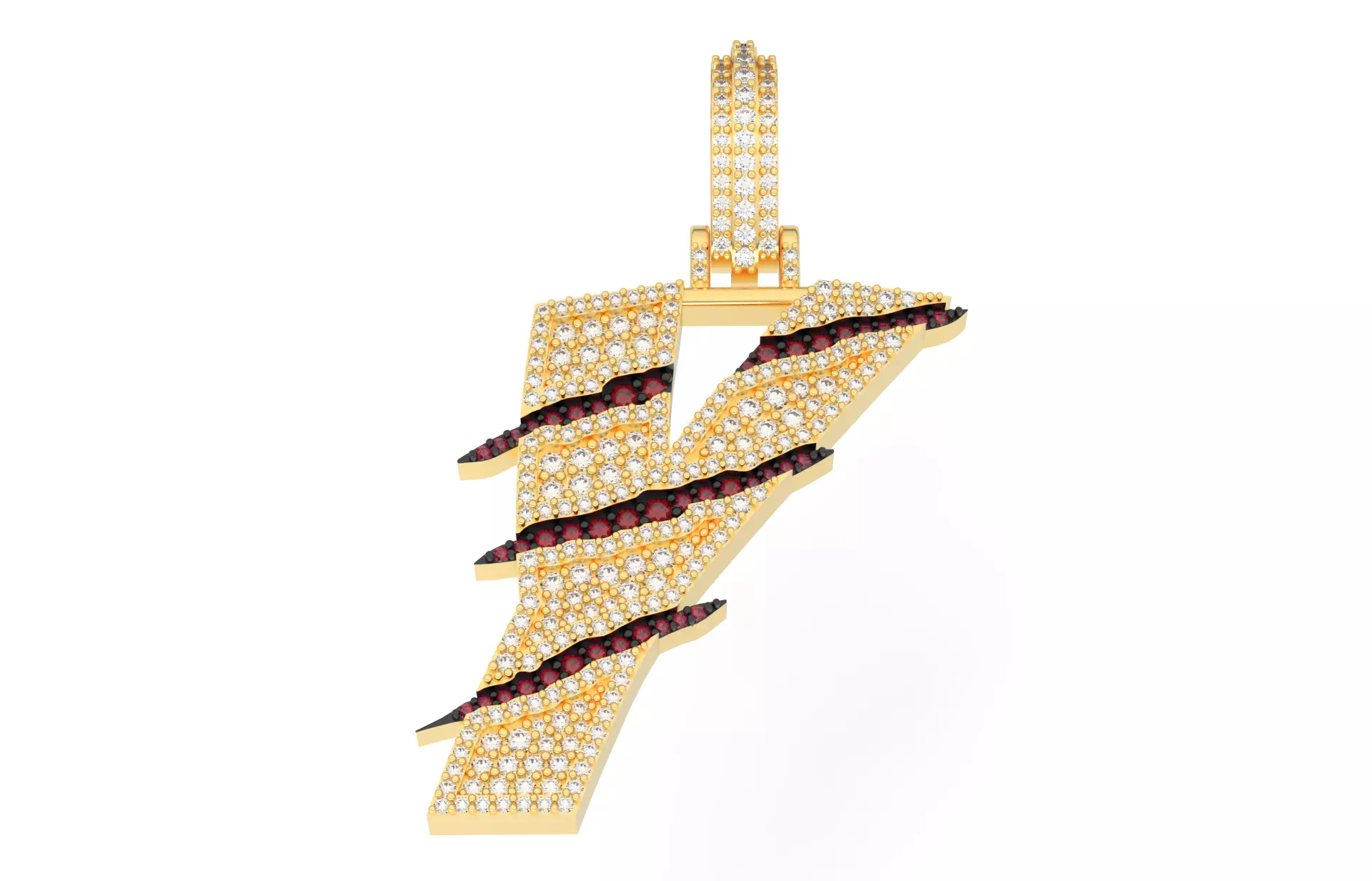 Claw Font Y 3D print model_0