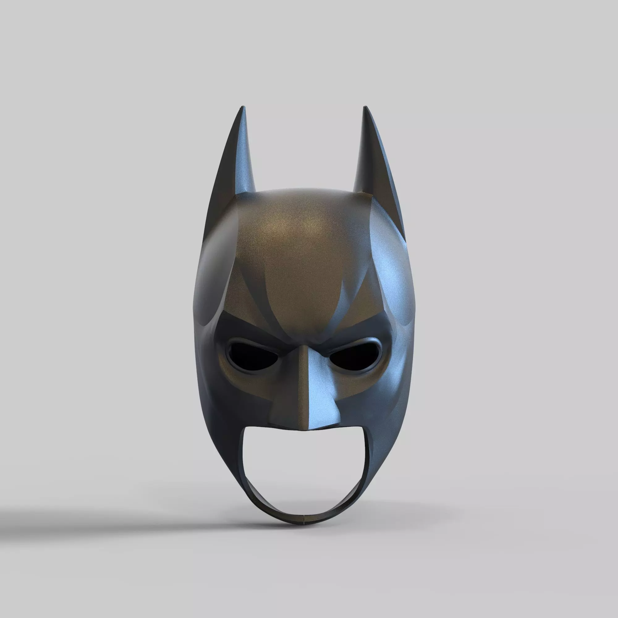 Batman The Dark Knight Cowl Wearable Cosplay 3D print model_0