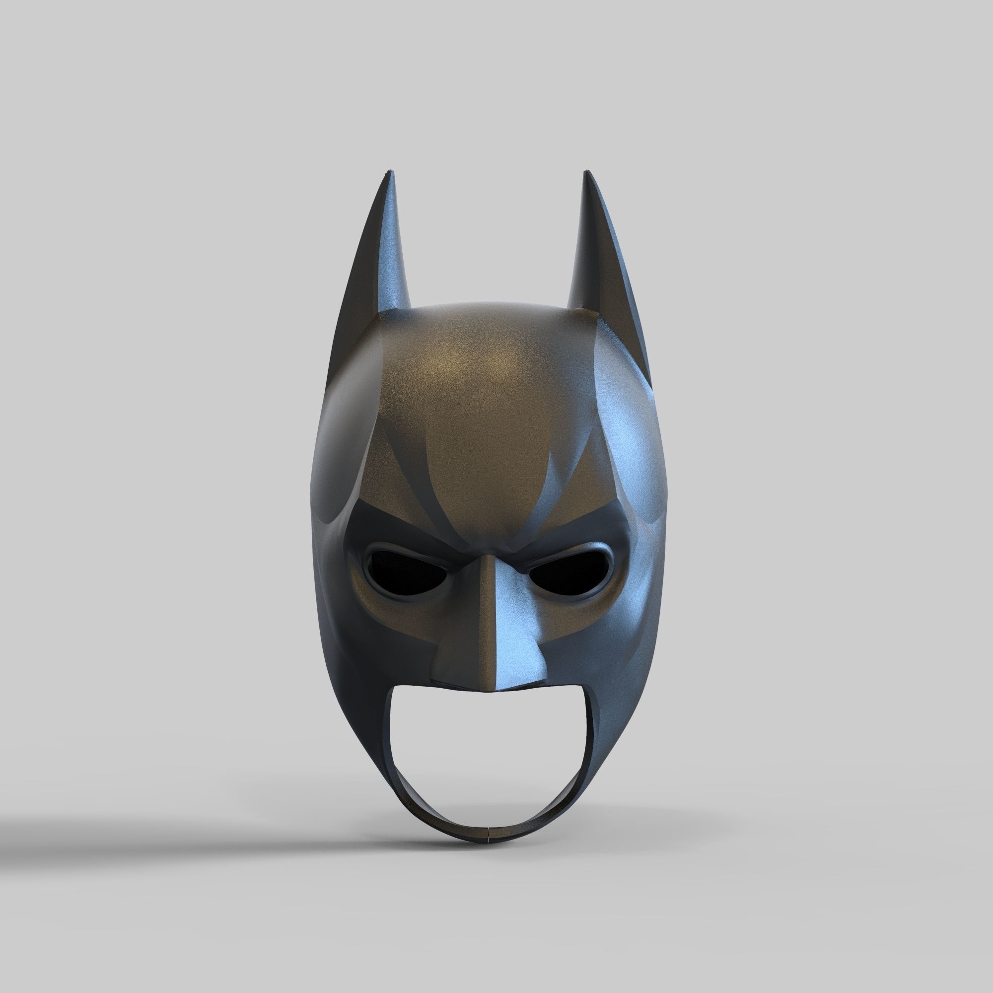 Batman The Dark Knight Cowl Wearable Cosplay 3D print model_53