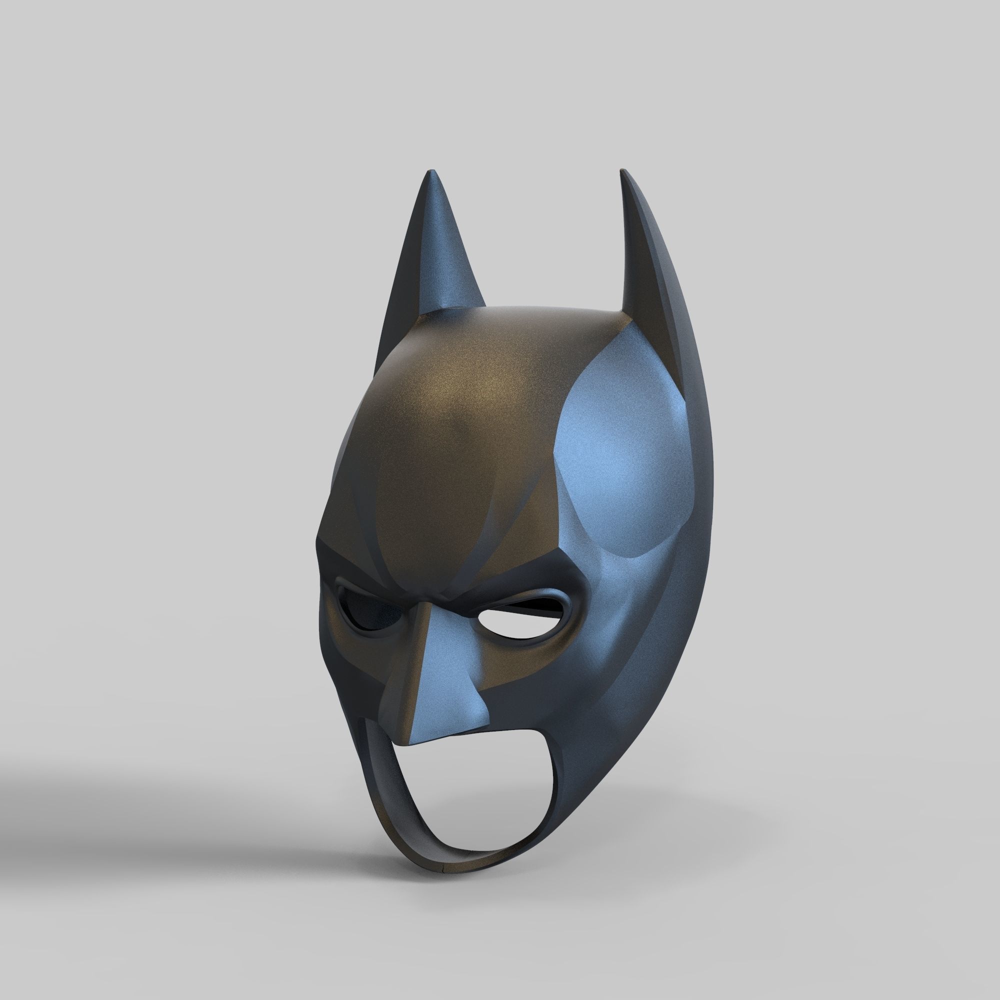 Batman The Dark Knight Cowl Wearable Cosplay 3D print model_71