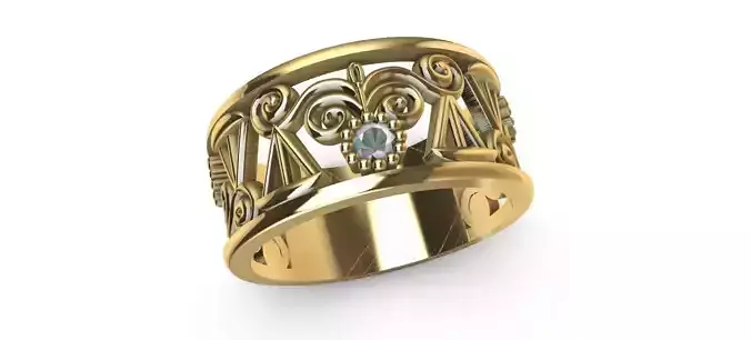 Graduation Lawyer  Ring- Direito  3D print model
