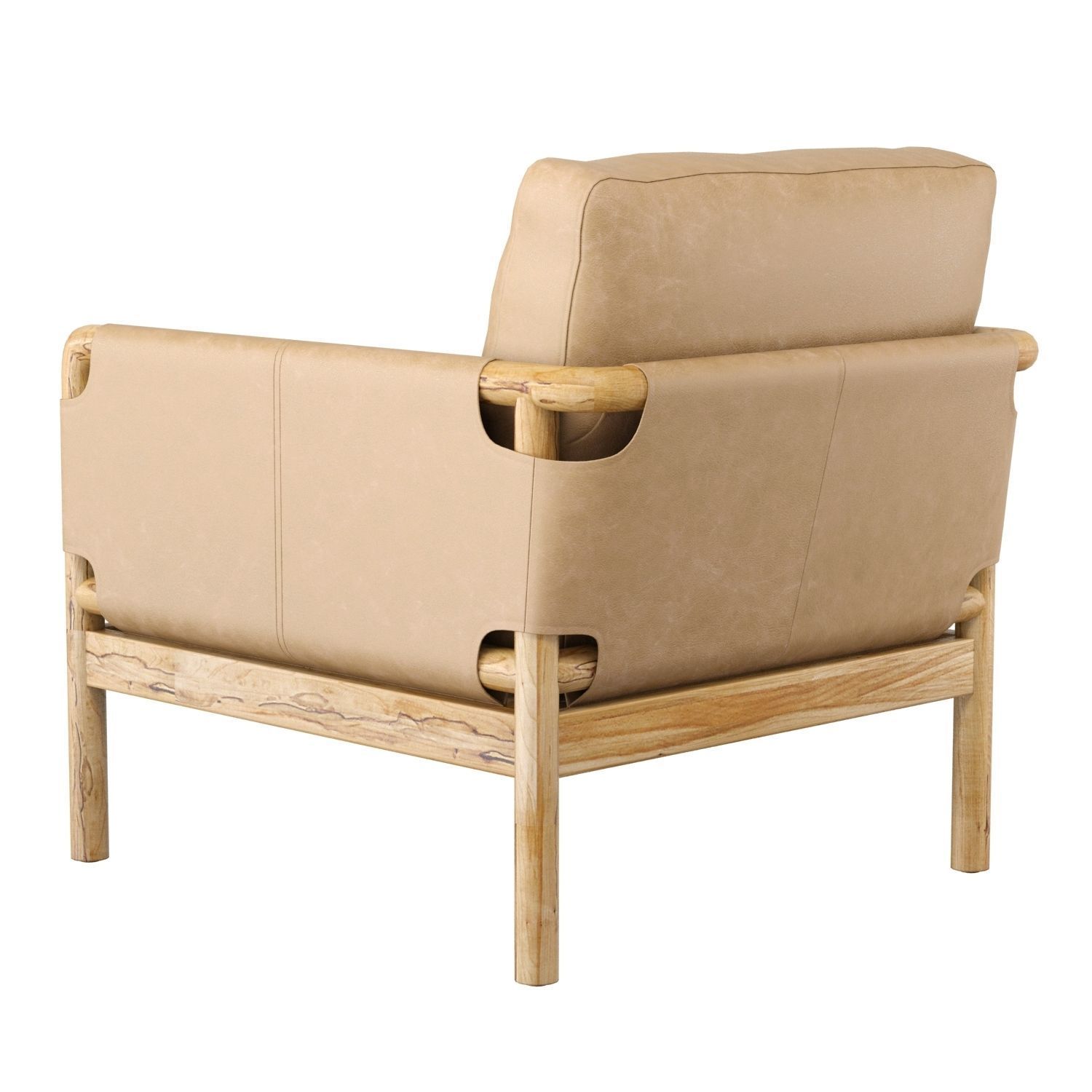 Crate and Barrel Navarro Armchair 3D model_4