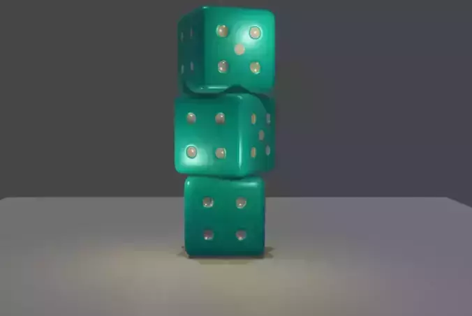 Torre de Dados de Juguete en 3D - Divertido y Encantador 3D print model
