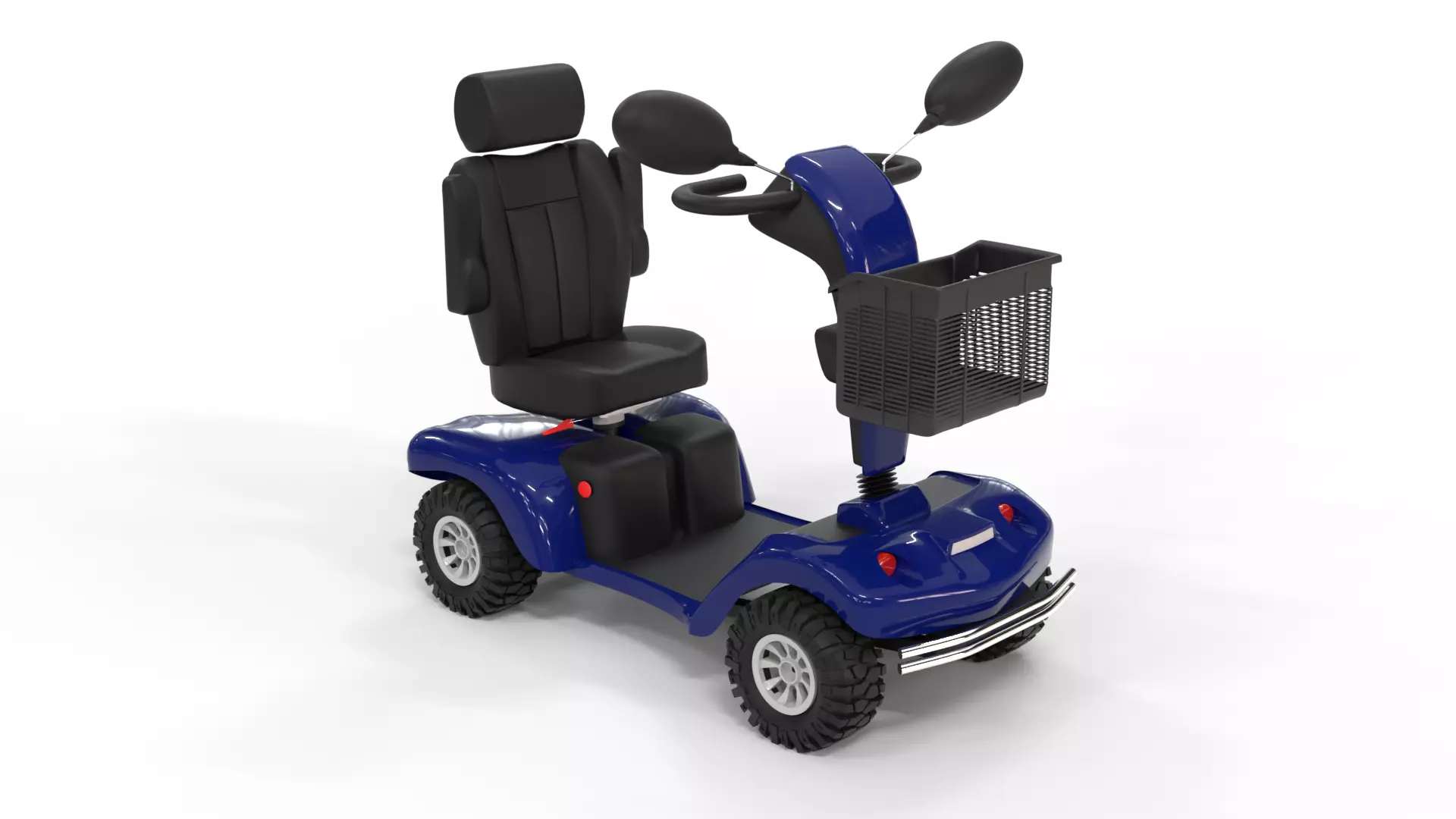 Electric Mobility Scooter 3D model