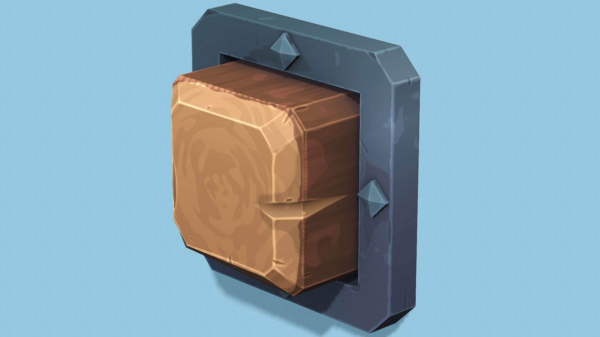 Stylized Wall Button n Levers Collection - PBR Game Ready _5