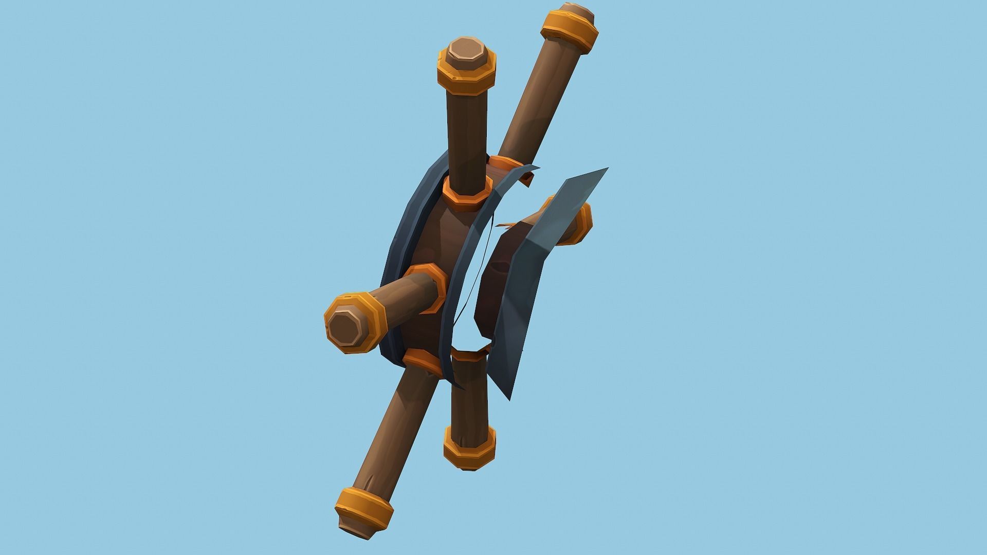 Stylized Wall Button n Levers Collection - PBR Game Ready _26