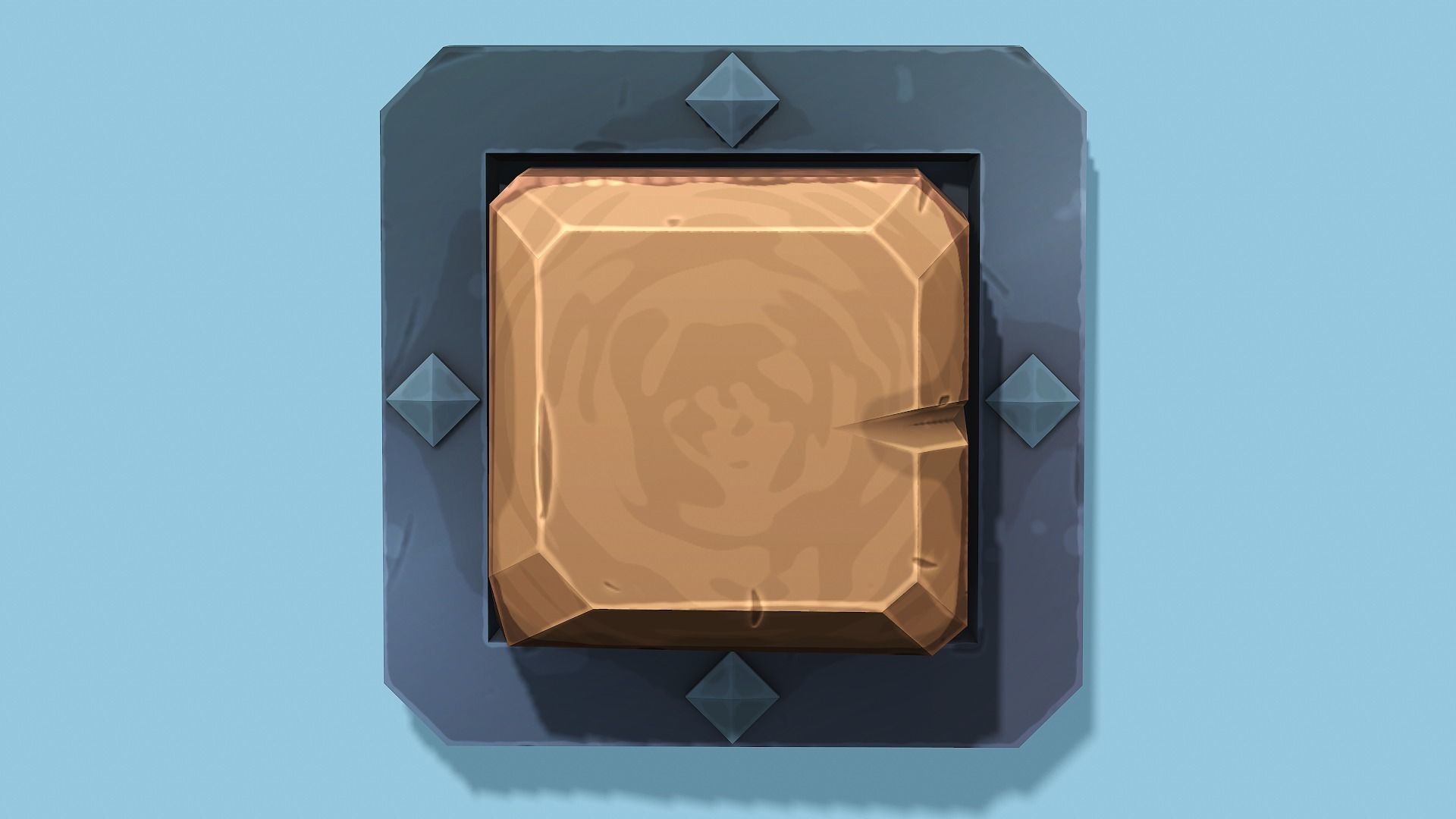 Stylized Wall Button n Levers Collection - PBR Game Ready _1