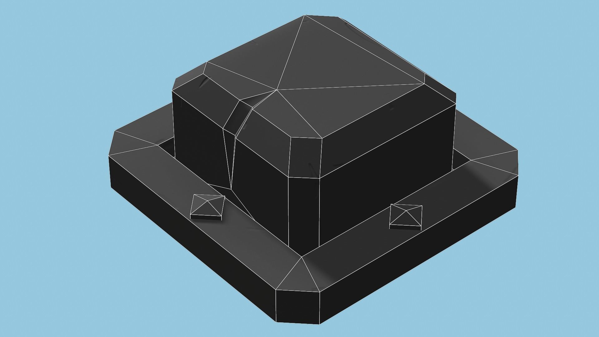 Stylized Wall Button n Levers Collection - PBR Game Ready _8