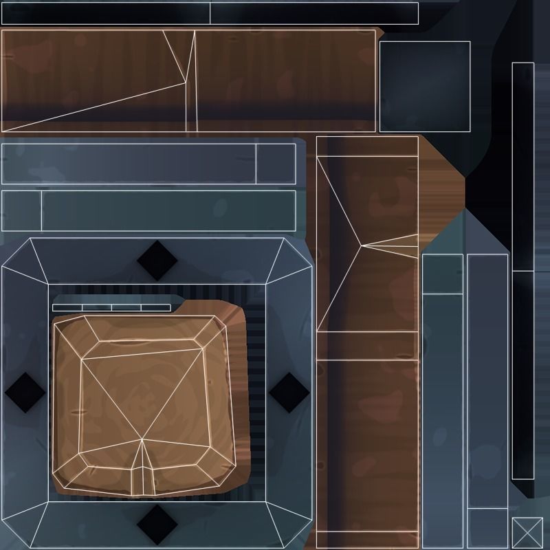 Stylized Wall Button n Levers Collection - PBR Game Ready _32