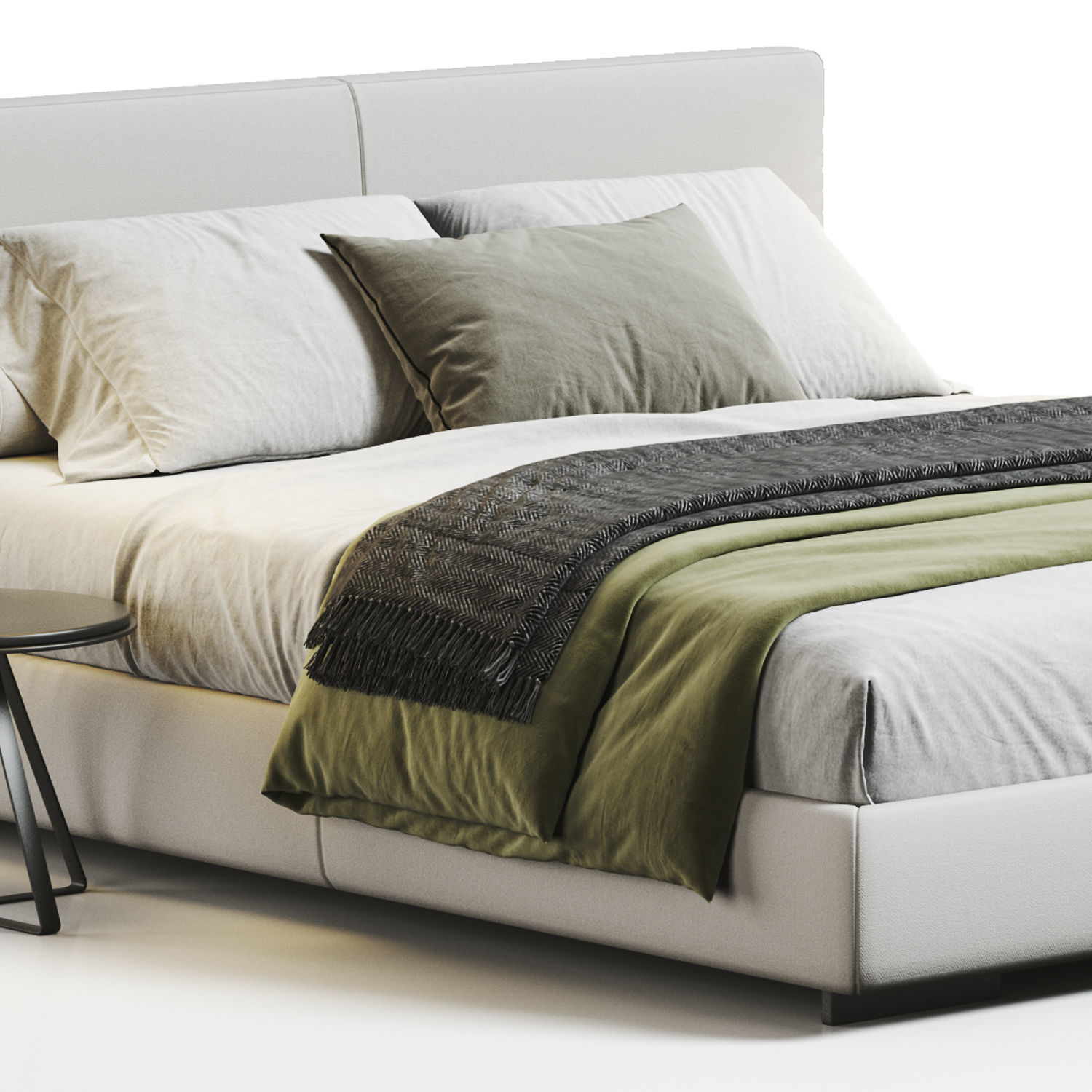 Flexform Magnum Bed 3D model_8