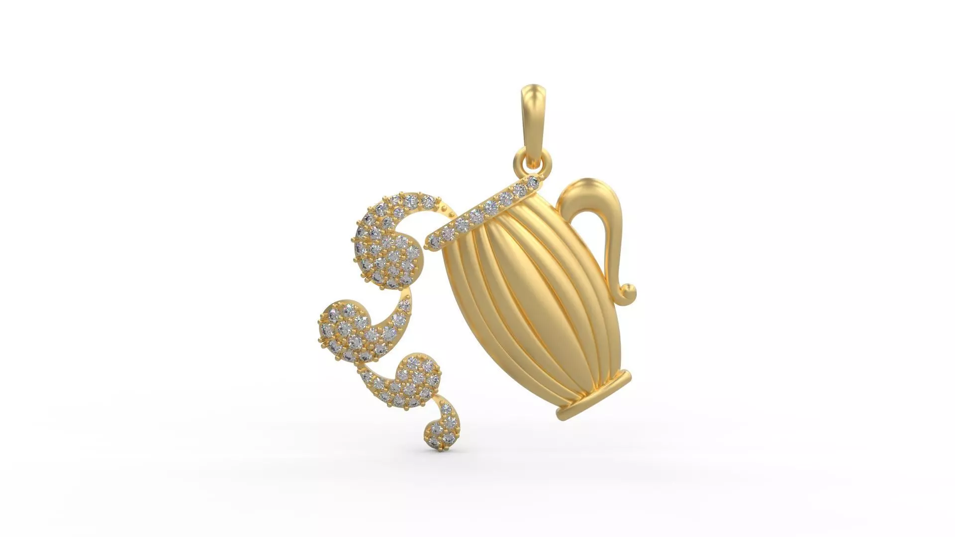 Goblet Pendant 3D print model